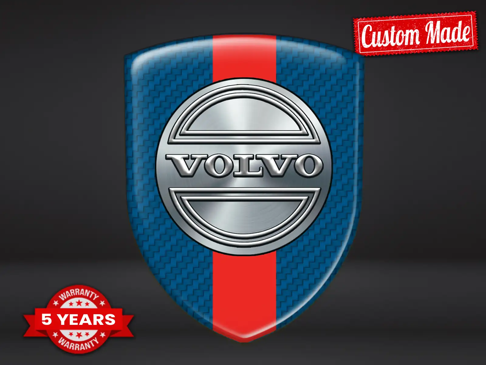 Volvo Pegatina En Relieve Moderna Elegante Máxima Edición